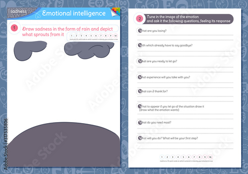 draw sadness in the form of rain