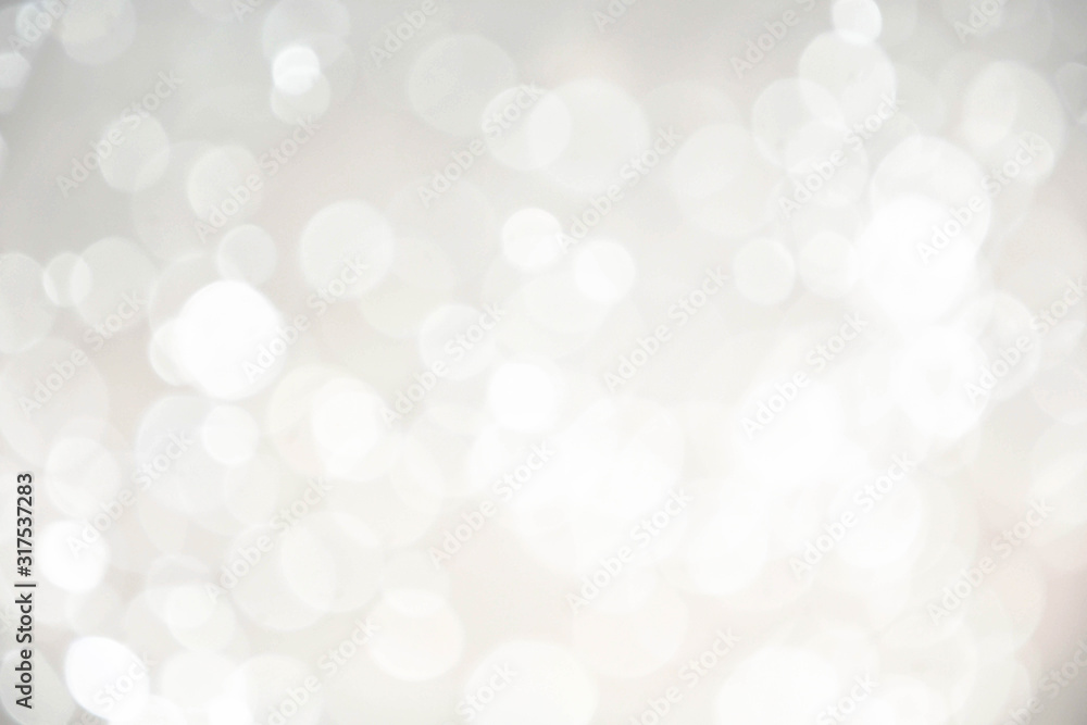 Fototapeta premium Abstract bokeh lights with soft light background. Blur wall.