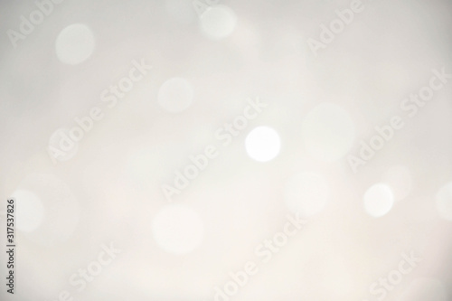 Abstract bokeh lights with soft light background. Blur wall.