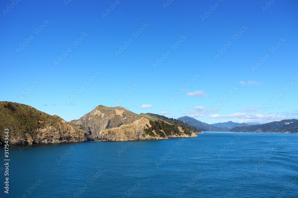 On a ferry from Picton to Wellington