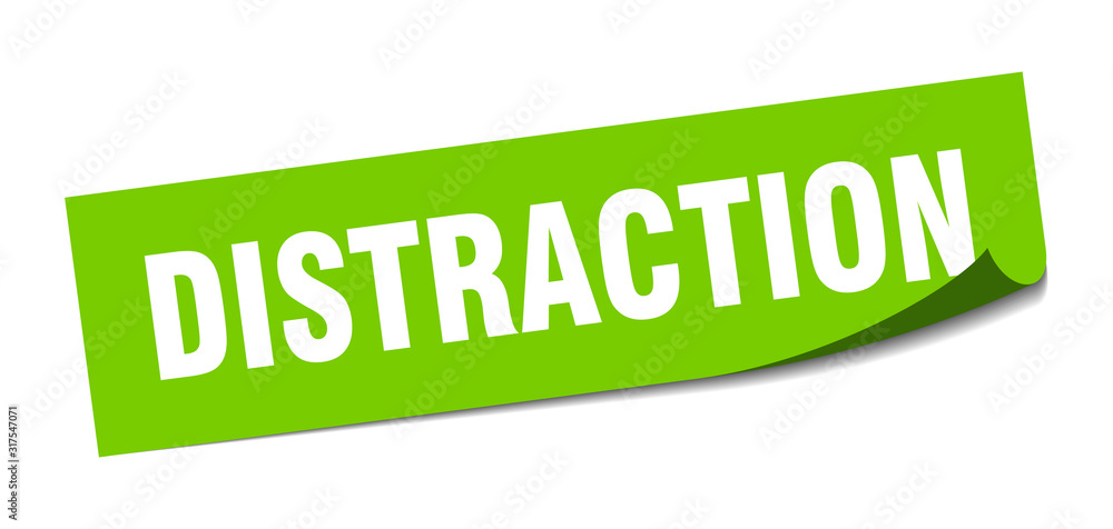 distraction sticker. distraction square sign. distraction. peeler distraction sticker. distraction square sign. distraction. peeler