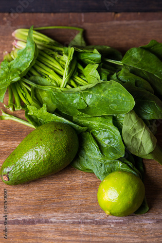 Fresh green food photo