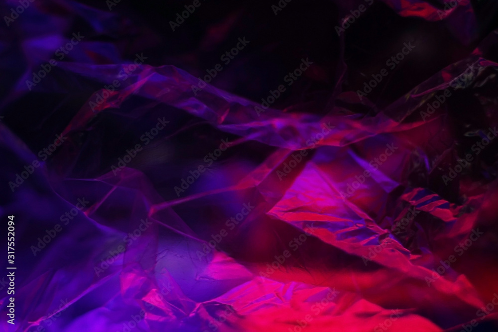 Plastic texture with background abstract color light gradation