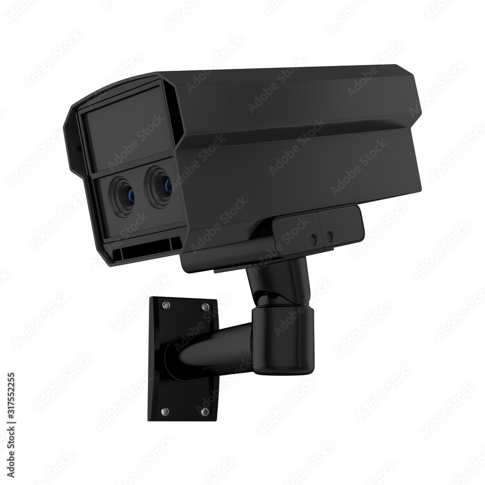 Surveillance CCTV Security Camera Isolated Surveillance CCTV Security Camera Isolated