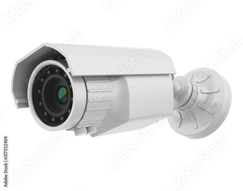 Surveillance CCTV Security Camera Isolated