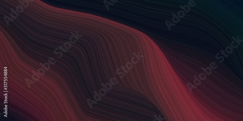 graphic design background with elegant curvy swirl waves background design with very dark pink, old mauve and very dark violet color. can be used as card, wallpaper or background texture