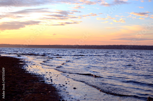 sunsrise over the sea