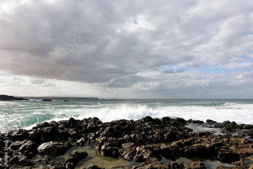 Fuerteventura. Stormy weather at sea © YvonneNederland