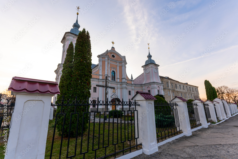 Church in the city of Izyaslav. Ukraine..