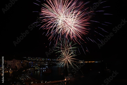 Firework 1.1.2020 - Gran Canaria, Canary Islands, Spain © JardyS Foto