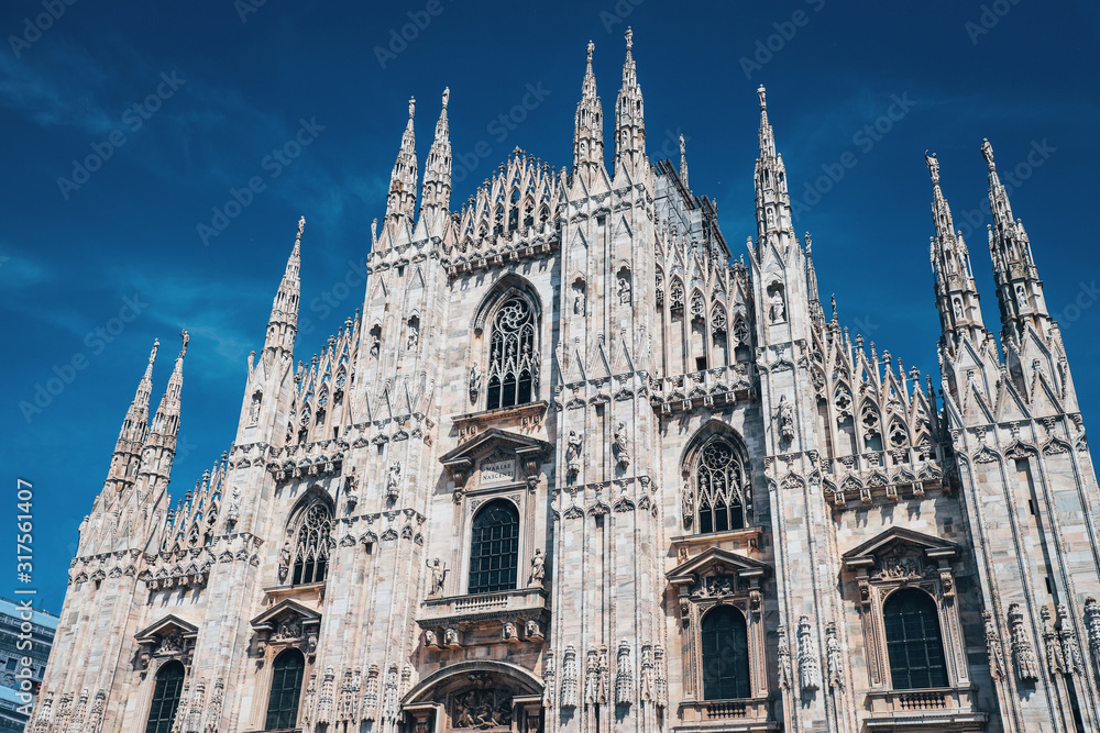 Milan Cathedral, Duomo di Milano, Milan, Italy.