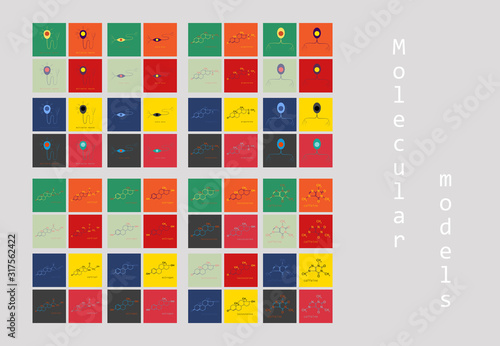 Melatonin hormone molecule. In humans, it plays a role in circadian rhythm synchronization. Skeletal formula.