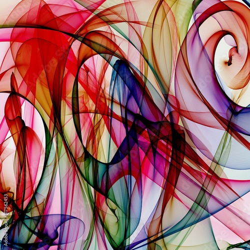 abstract background with lines and circles