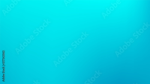 Cyan colored abstract gradient mesh Background.