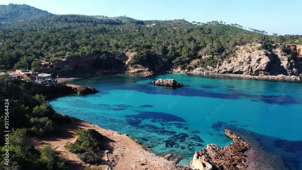 Ibiza beach. Cala Xarraca beach, Ibiza. Spain. Ibiza beach. Cala Xarraca beach, Ibiza. Spain.