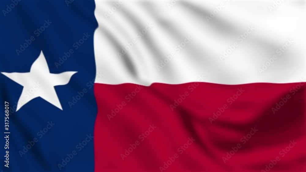 Texas State flag video waving in wind. Realistic US State Flag background. Dallas Texas Flag Looping closeup 4k footage. Texas USA United States country flags footage video news Texas State flag video waving in wind. Realistic US State Flag background. Dallas Texas Flag Looping closeup 4k footage. Texas USA United States country flags footage video news