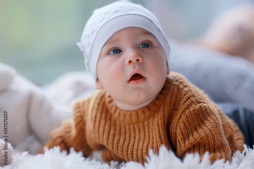 kid in a warm sweater child boy / portrait seasonal clothes, warm knitted sweater on a child, autumn portrait kid in a warm sweater child boy / portrait seasonal clothes, warm knitted sweater on a child, autumn portrait
