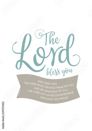 The Lord bless you. Aaron's blessing
