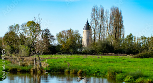  Le moulin de la Chaussée Le Perrier (Vendée) france  photo