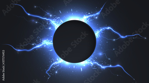neon electric vortex