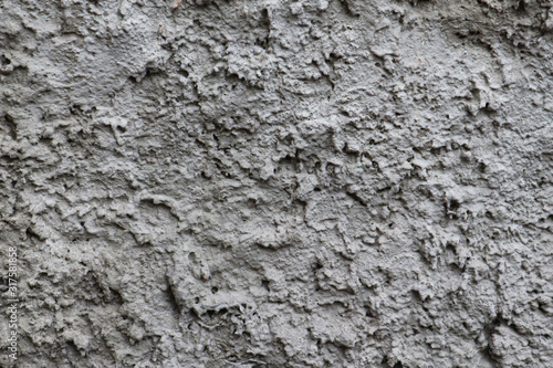 Background concrete texture. The wall of an unfinished building.