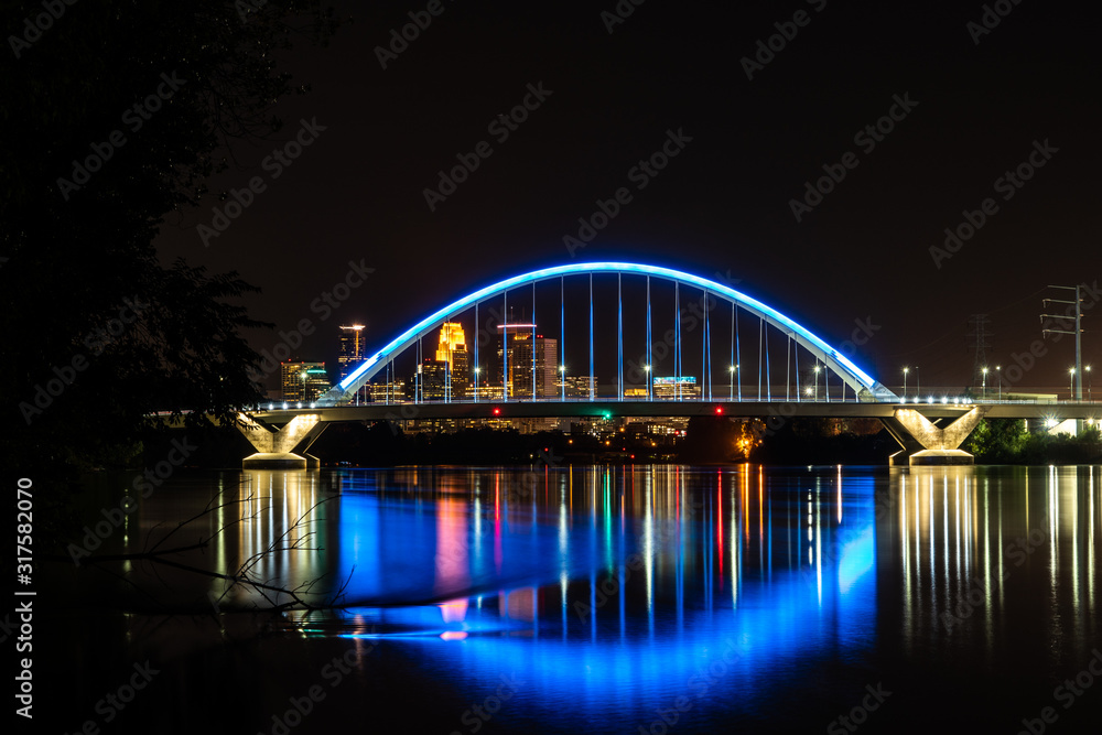 Obraz premium Minneapolis Lights