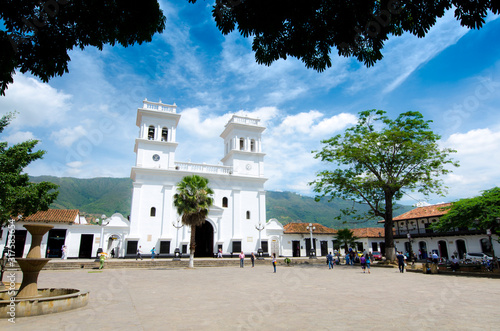 San Juan Giron, Santander, Bucaramanga, Colombia. January 18, 2013: Minor Basilica San Juan Bautista.  photo