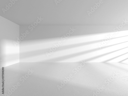 Futuristic White Architecture Design Background