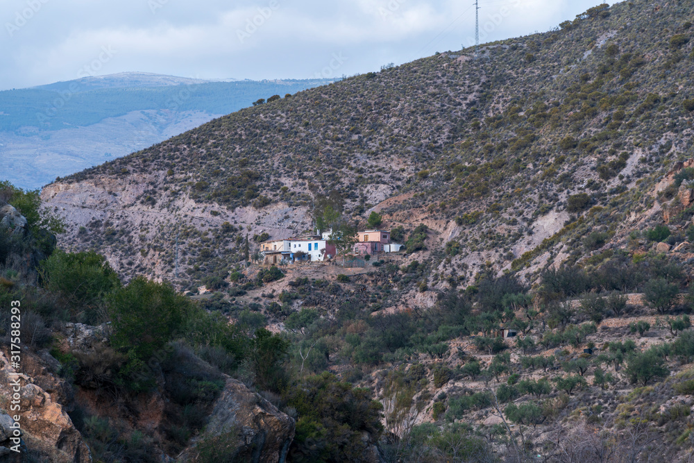 small village of Los Lozanos in Ugijar