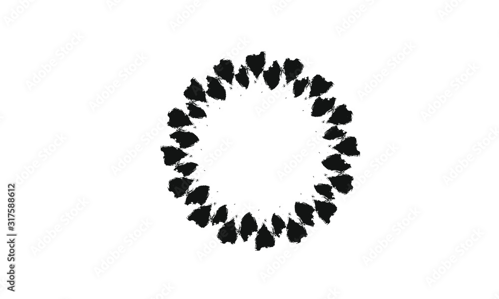Heart flower crown texture Heart flower crown texture