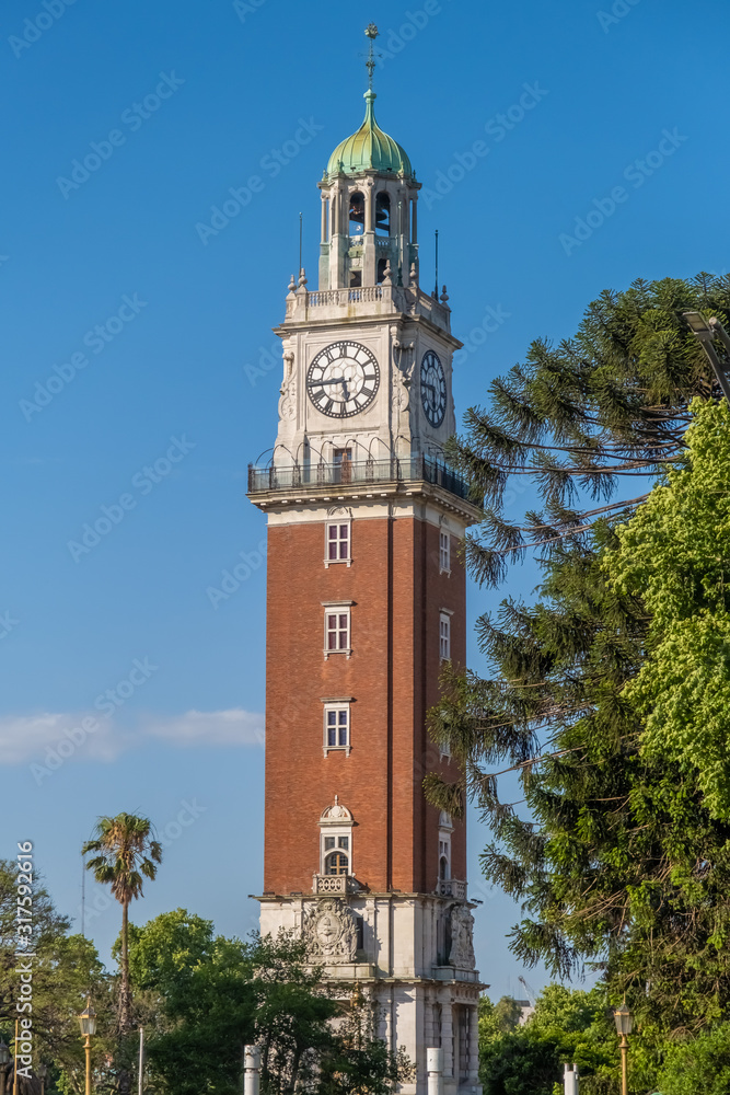Torre Monumental, (formerly Tower of the English), a clock tower in the  Retiro neighborhood of Buenos Aires, Argentina.