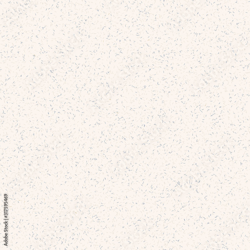  Mulberry washi paper texture background. Ecru cream natural fibre flecks on organic beige color. All over speckle recycled print. Homespun japanese home decor surface. Vector textured repeat tile 