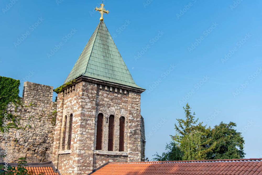 Medieval Church of St Petka at Kalemegdan fortress. Belgrade Beograd Serbia. Medieval Church of St Petka at Kalemegdan fortress. Belgrade Beograd Serbia.