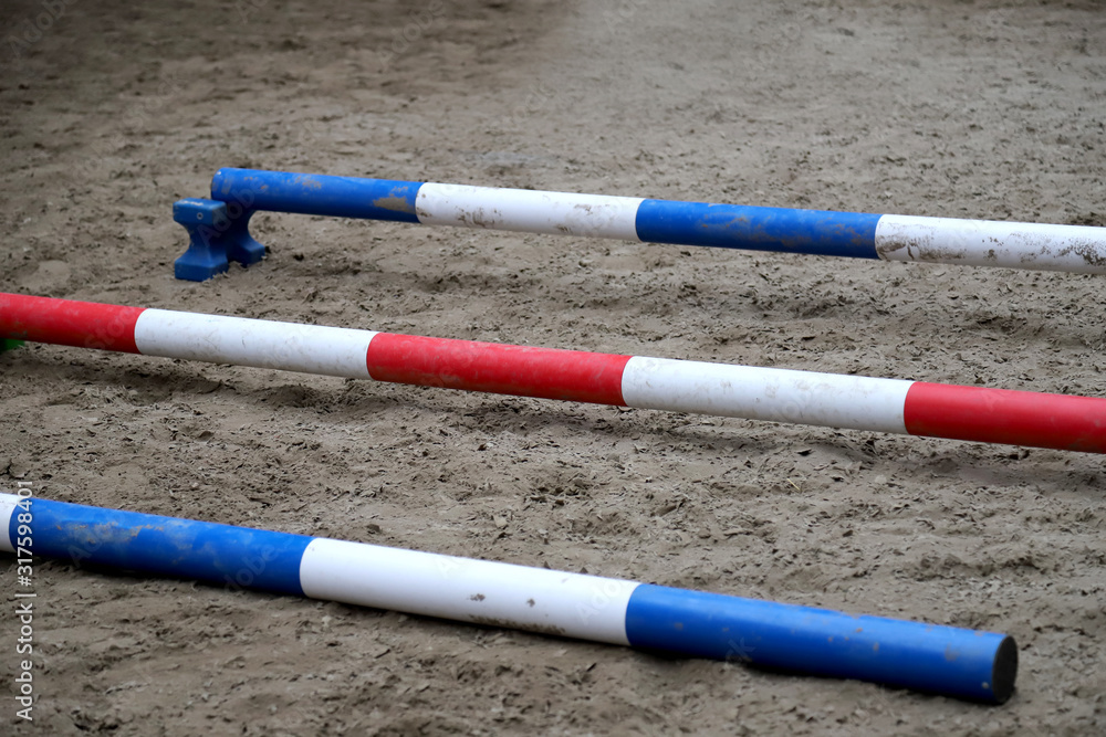 Accesories for horse trainings and events in rural equestrian training centre Accesories for horse trainings and events in rural equestrian training centre