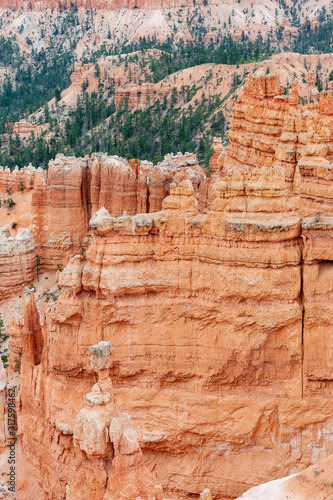 Hoodoo rock formations at Bryce Canyon National Park, Utah