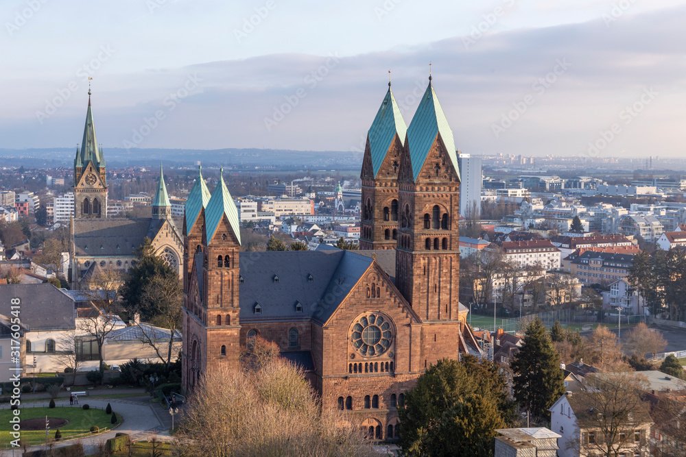 Obraz premium skyline of Bad Homburg