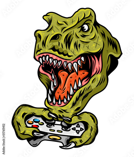 dinosaur gamer which play game