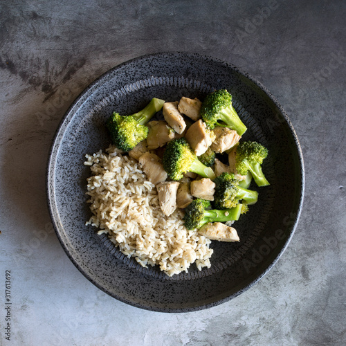 Chicken and Broccoli with B...