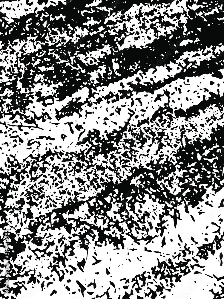 Close up ground texture grunge texture in black and white