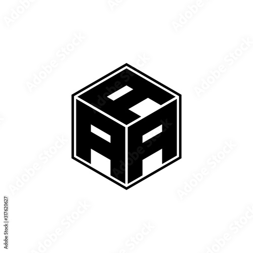 Letter AAA logo icon design vector