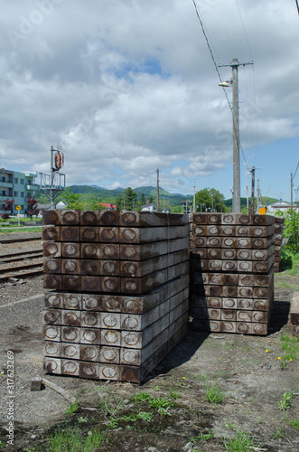 駅の風景