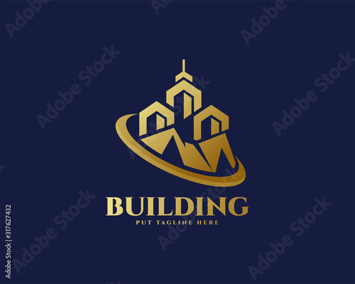 real estate logo template for company