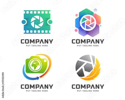 camera logo template for company