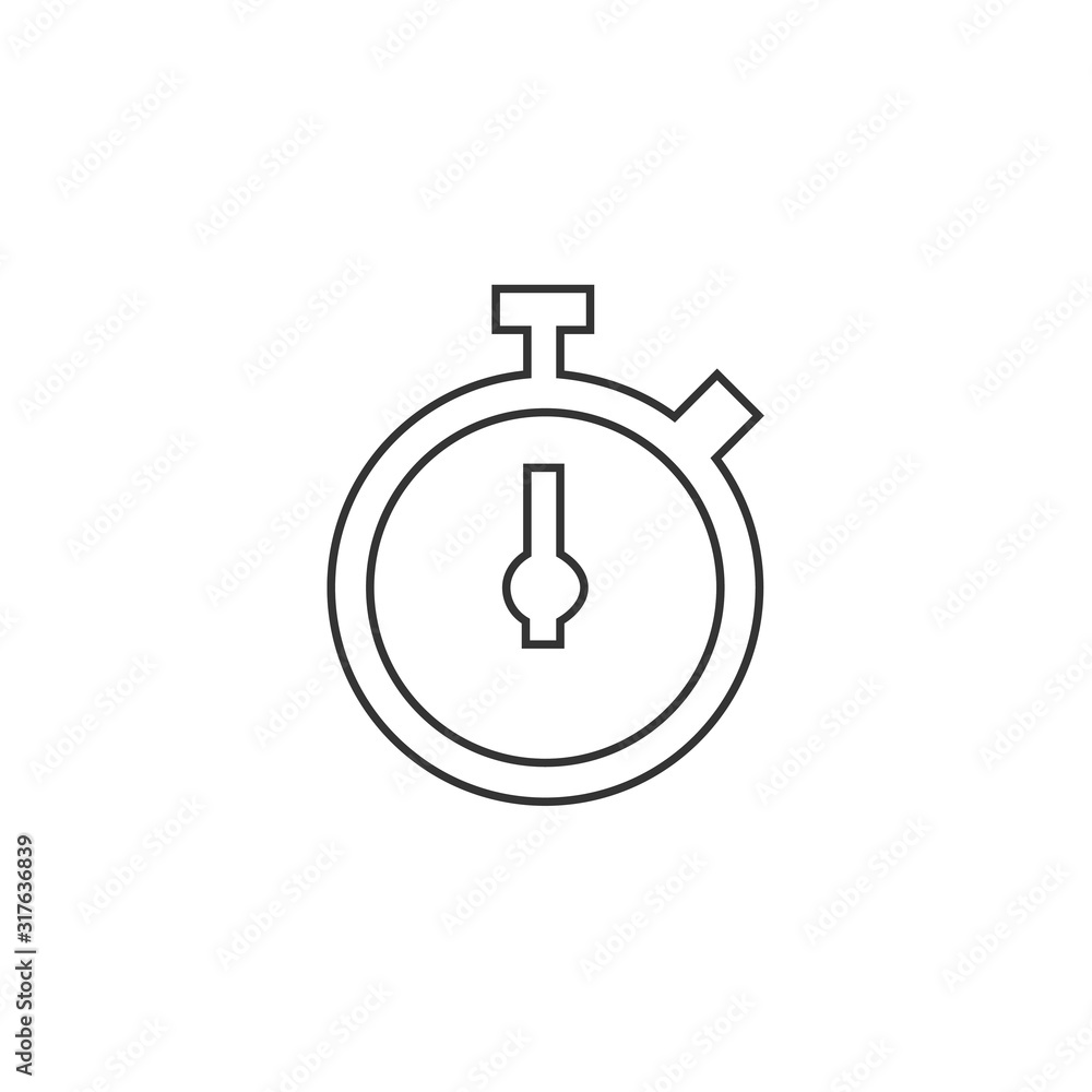 timer icon vector for website and graphic design timer icon vector for website and graphic design