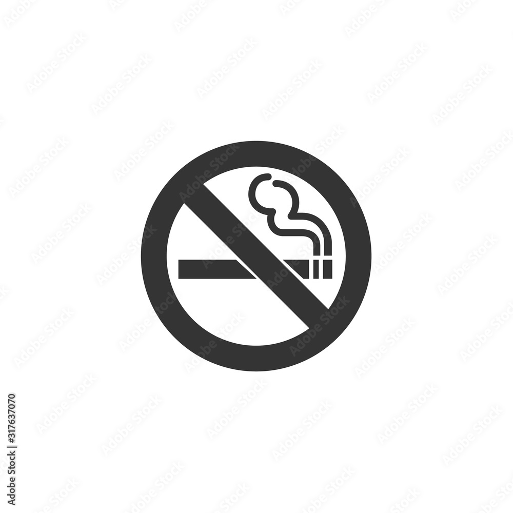 no smoking icon vector for website and graphic design no smoking icon vector for website and graphic design