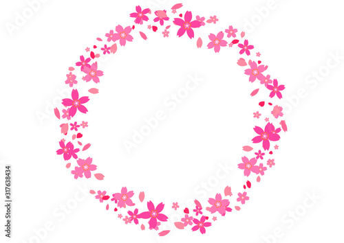 桜フレーム（ピンク）