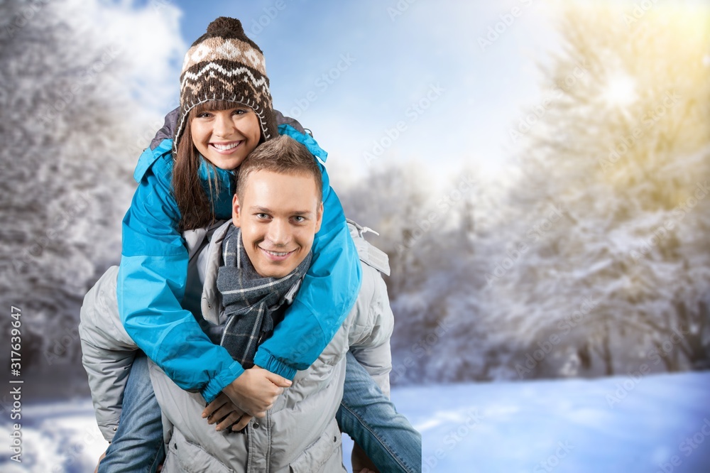 Obraz premium Winter.