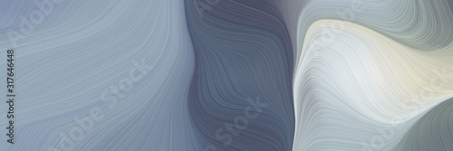 surreal header design with dark gray, dim gray and light gray colors. dynamic curved lines with fluid flowing waves and curves