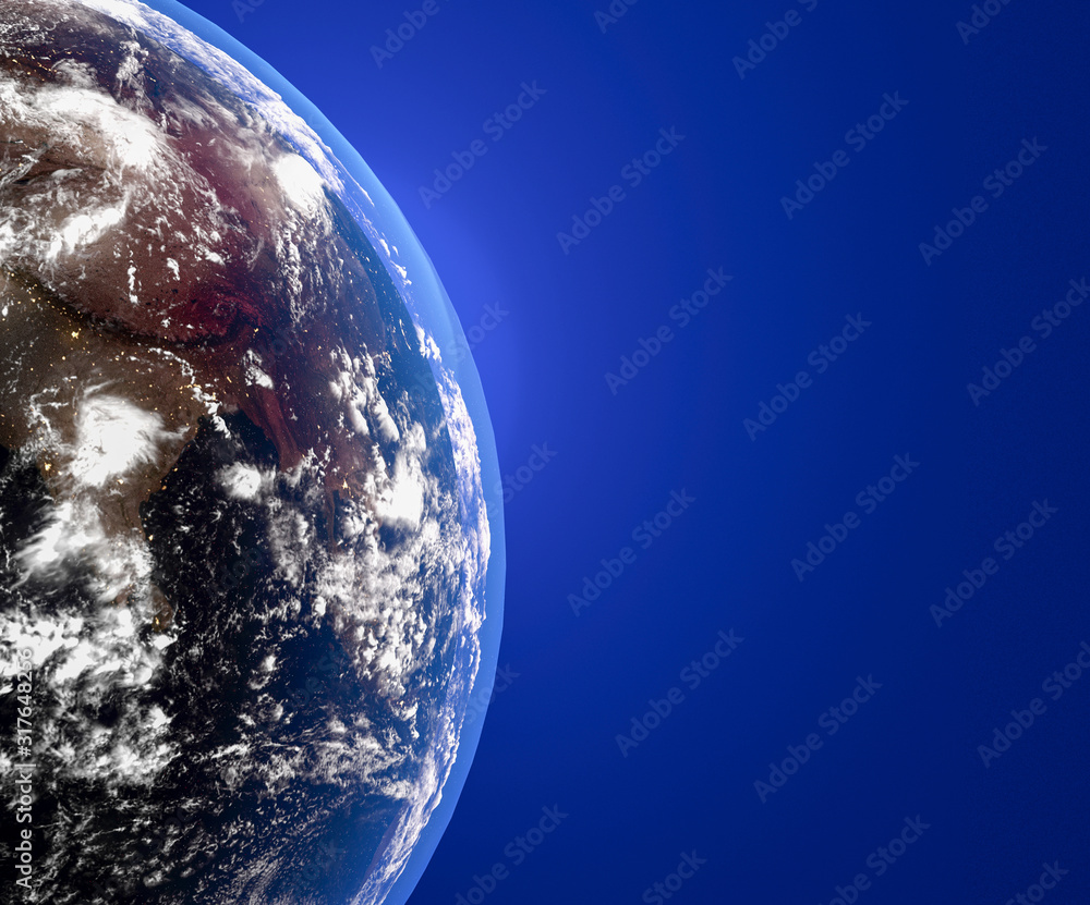 earth in space earth in space