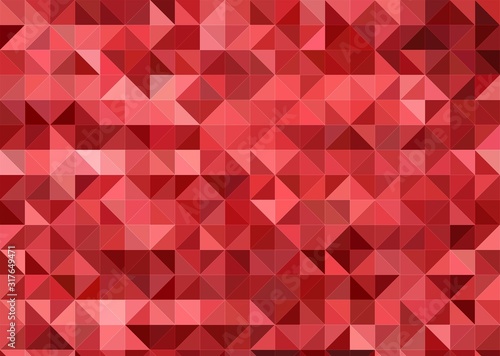 color geometric block pattern background polygonal style ,LED light color dot style graphic ,  paint like illustration background of spiral fractal geometric modern